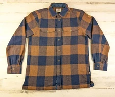 Fjallraven Shirt Mens Large Comfort Fit Wool Blend Canada Flannel Jac