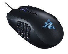 Razer RZ01-01610100-R3U1 Naga Chroma Mouse Ergonomico + Tappetino Golia Gravità