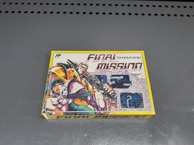 Nutmeg Famicom Soft FINAL MISSION Used