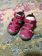 KEEN Sea Camp II CNX Very Berry Dawn Pink Fisherman Sandals Toddler 7 New In Box