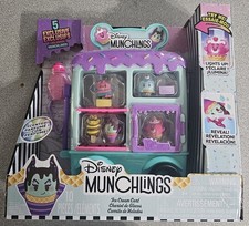 Disney Munchlings ICE CREAM CART 10 Piece set VILLIANS with Scented/color Change