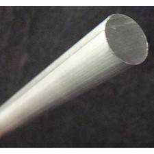 Rod Stock, Aluminum, 3/8 In. Dia.,  61R.375-12