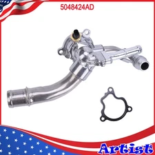 Engine Coolant Thermostat Housing For 2018 2019-2024 Jeep Wrangler 2.0L Turbo US