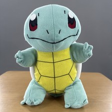 Squirtle Pok mon Red Eye Plush 10  Official Toy Stuffed Animal Toy Factory