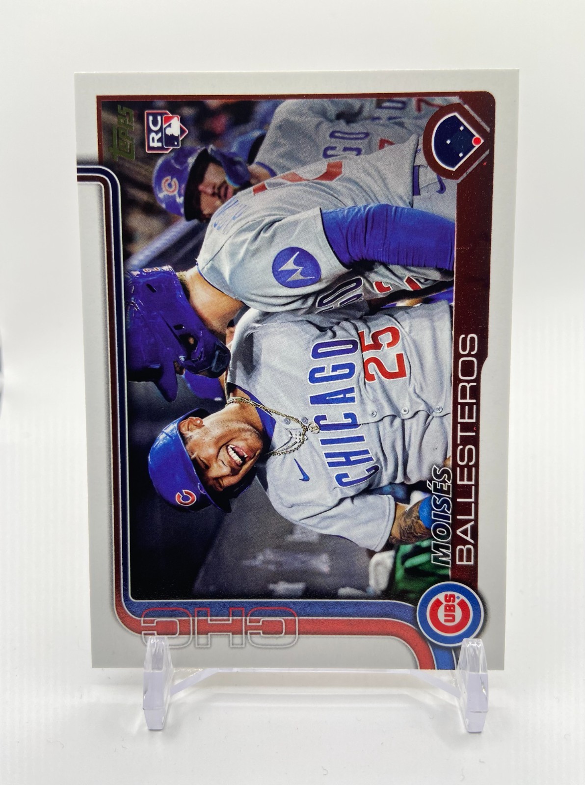 2025 Topps Update MOISES BALLESTEROS RC SP Golden Mirror Image Variation - US262