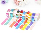 20pcs Gradient Removable Tape Tearing Tapes Adhesive Tapes for Crafts Journals