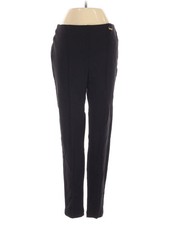Halston Women Black Dress Pants S