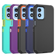 For Motorola Moto G Play 2024 4G Case Cover Heavy Duty Hybrid Rugged Shockproof