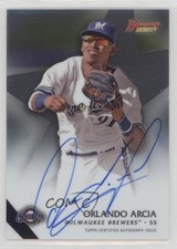2015 Bowman's Best Best of 2015 Auto Orlando Arcia #B15-OA Auto 5x5