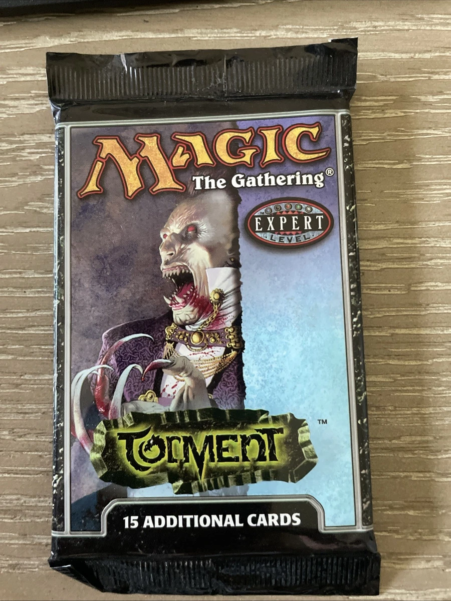 Magic: The Gathering Torment Sealed Collectible Card Game Packs