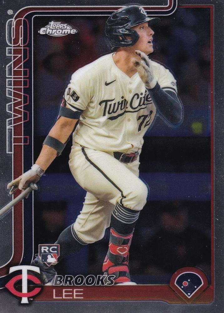 2025 Topps Chrome #234 Brooks Lee Minnesota Twins (RC)
