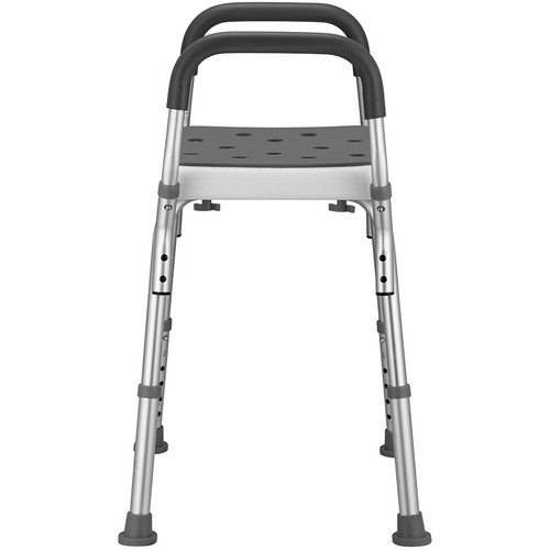 Sgabello da Doccia 6 Altezze Regolabili Sedia Bagno Antiscivolo Capacità 150 kg - Foto 6 di 11