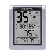 AcuRite Wireless Digital Indoor Thermometer and Hygrometer Classic, Classic