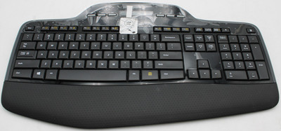 Logitech Full-Size Wireless K710 Keyboard & M510 Mouse Combo (With Dongle) Works