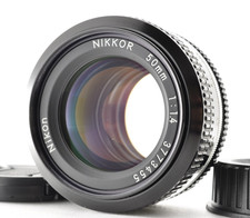 Near Mint Nikon Nikkor 50mm f/1.4 Standard Prime MF Lens Japan 0523