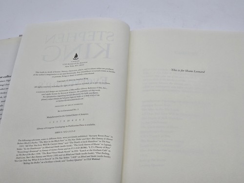 Stephen King Hardcover Bag Of Bones & Everything's Eventual 14 Dark Tales Lot - Imagen 12 de 14