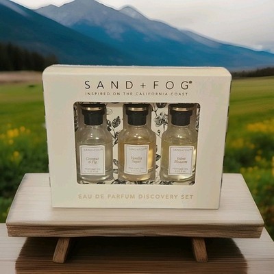 Sand And Fog  Parfum Oil Rollers Coconut Fig Vanilla Sugar Velvet Blossom New