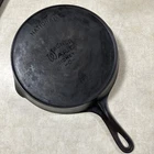 Vintage Wagner Ware National no. 8 Vintage Cast Iron Skillet 1358 E