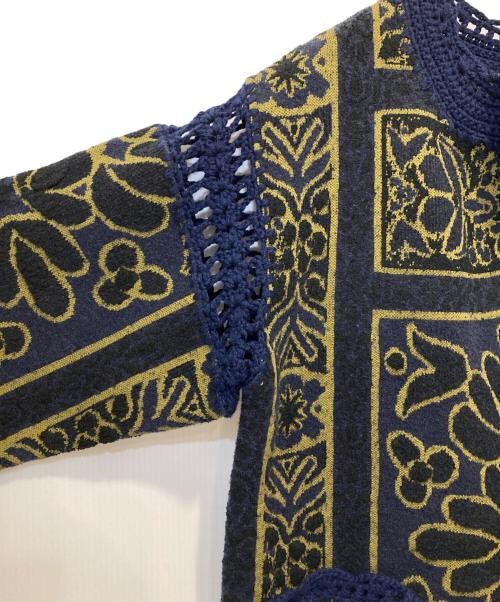 Ameri                    RUG PATTERN KNIT JACKET … - image 6