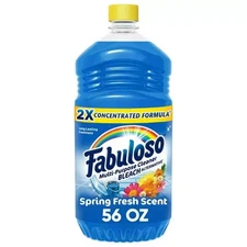 Fabuloso Multi-Purpose Cleaner 2X Concentrated Formula Spring Fresh Scent 56 OZ