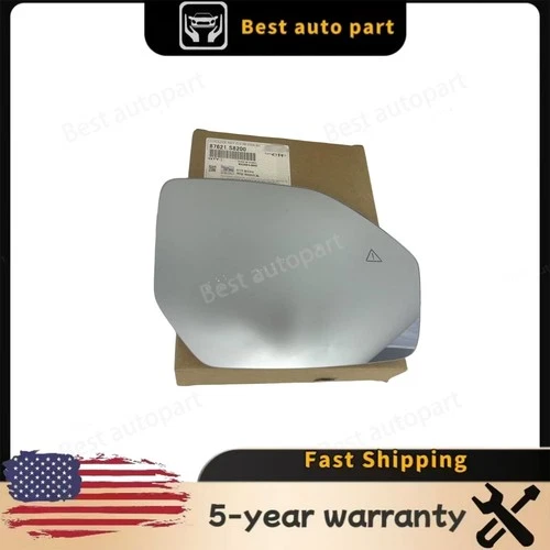 US STOCK Mirror GLASS RIGHT HEATED  BSD For 2020-23 Hyundai Palisade  87621S8200