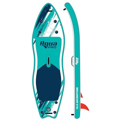 #ad #ad AQUA LEISURE AQUA PRO HALCYON ADVENTURE 10 6” INFLATABLE PADDLEBOARD $145.81