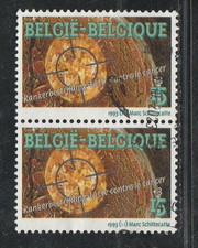 1993 Belgium 15+3 Fr Fight against Cancer PAIR