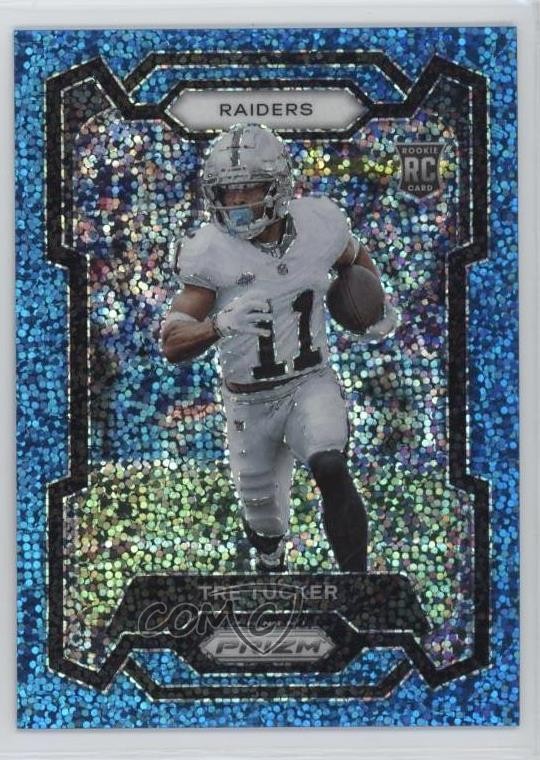 2023 Panini Prizm Rookies Blue Sparkle Prizm 81/96 Tre Tucker #362 19fe