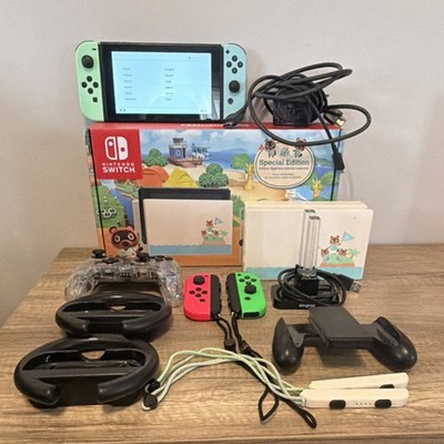 Nintendo Switch Animal Crossing Special Edition Console Bundle