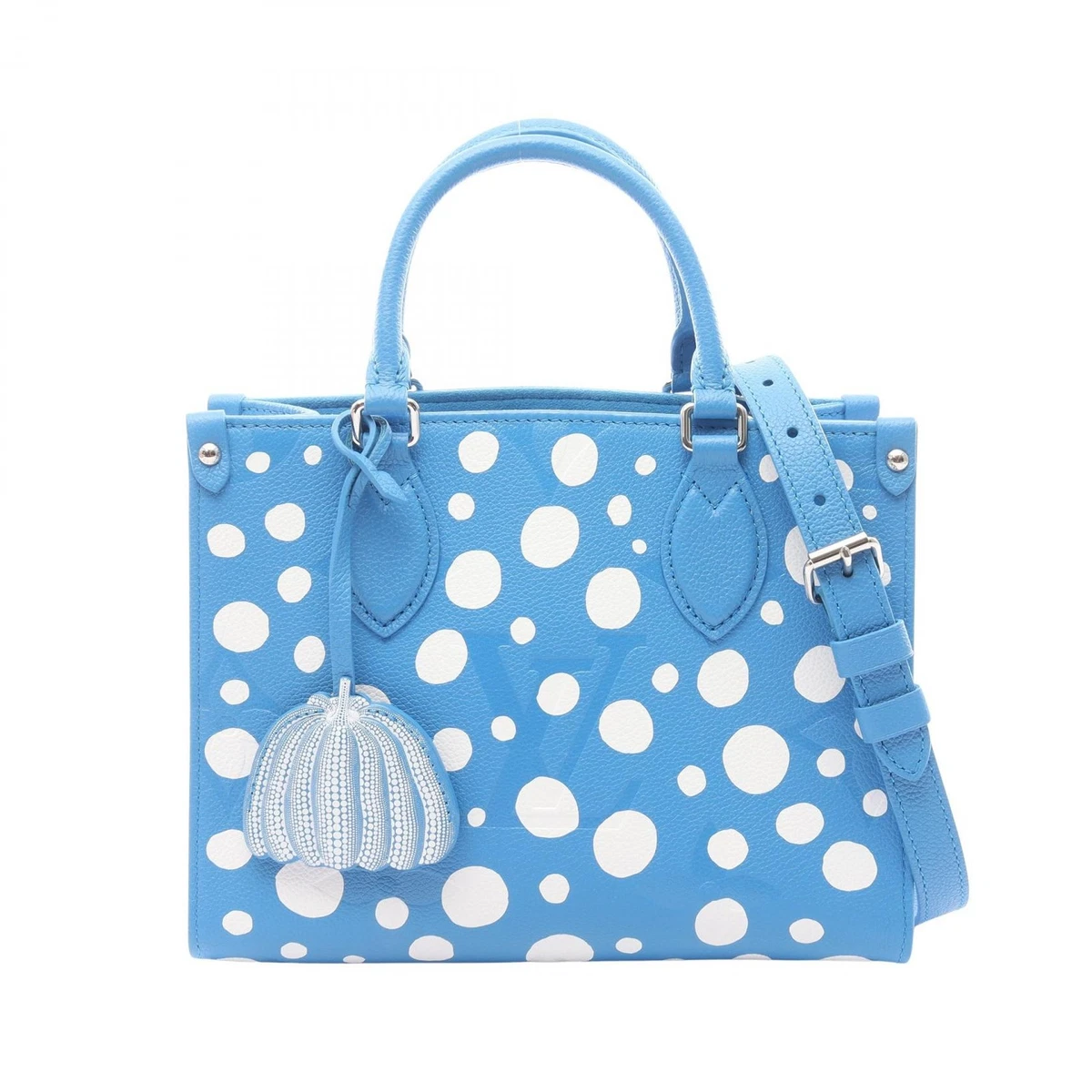 Borsa A Tracolla Yayoi Kusama Gialla Zucca – Pelle E PVC – Nuova Con Etichette