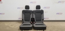 22 Ford Bronco Black Diamond Rear Seat Set Pair Black Vinyl 2 Door 22 Ford Bronco Black Diamond Rear Seat Set Pair Black Vinyl 2 Door