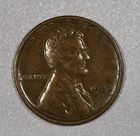 1923-S "Lincoln" Bronze One-Cent Coin, Fine
