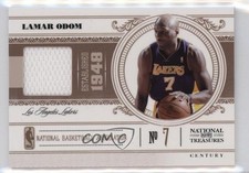 2010-11 Playoff National Treasures Century Materials 96/99 Lamar Odom #45 11pj