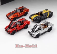 1/64 Ford Shelby 427 cobra FW Car Model Alloy Diecast Display Boys adults Gifts