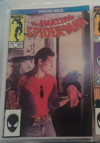 The AMAZING SPIDER-MAN # 262 Marvel Comics March 1985 VF PHOTO COVER! MORE