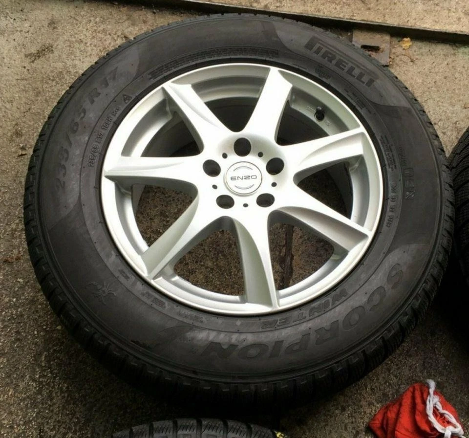 4 ALU WINTERRÄDER AUDI Q5 8R 8R1 235/65R17 108H PIRELLI 2014 FREIHAUS - Bild 4 von 4