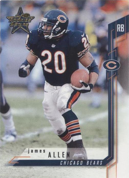2001 Leaf Rookies & Stars James Allen #39 - 1 of 2