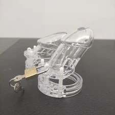 CB6000 Plastic Male Chastity Cage Device Belt Short/Long Locking Belt Cage BDSM