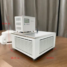 6L Circulator Chiller Recirculating Chiller 110V-5°C ~ 100°C Cooling Liquid Bath