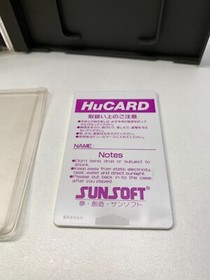 OUT LIVE - NEC PC ENGINE - HuCARD GAME USED PERFECTLY WORKING 1989