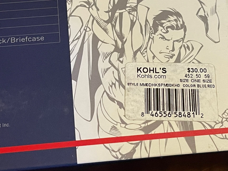 Superman Logo BlueiPad Android Tablet Zippered Case Fits up to 10" DC COMICS - Image 4 of 4