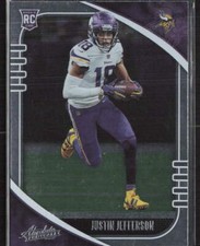 2020 Panini Absolute #168 Justin Jefferson Rookie RC Vikings