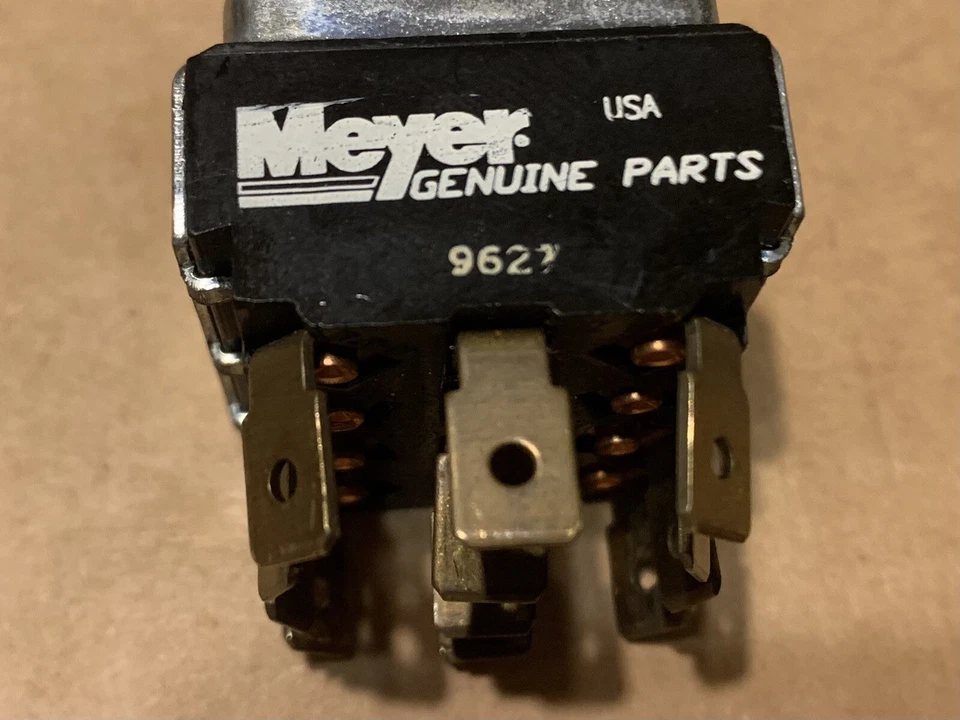 Luces de arado interruptor de 12 clavijas Meyer 9627, Truck Lite Meyer Diamond Foto 3 de 4