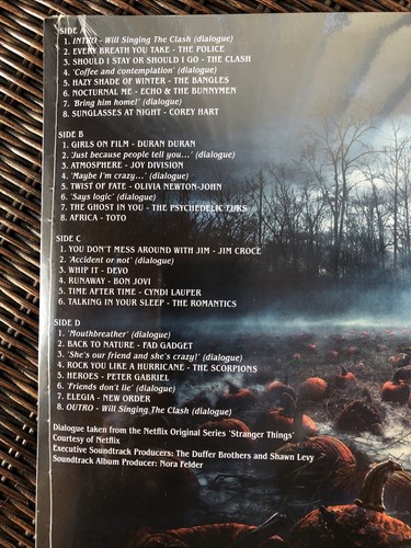 Stranger Things Soundtrack Vinyl Season 1 & 2 NEW 2 LP Albums-Poster Sealed - Picture 3 of 4