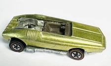 Hot Wheels Redline 1970 Whip Creamer in Lime Made In Hong Kong