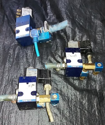 FESTO Magnetventil 4612 MF-4-1/8 Pneumatik Ventil 2,8-8bar + Magnetspule MSFW