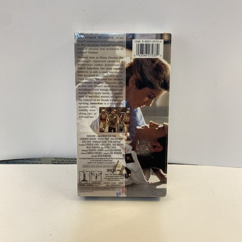 Indochine (VHS, 1994, Closed Captioned Original French Subtitled English) - 第 3/3 張圖片