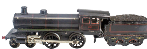 Vintage Pre-War Märklin 4-4-0 clockwork 0-gauge Train set (c.1934) - Picture 4 of 9