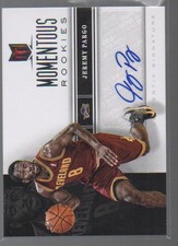 JEREMY PARGO 2012-13 PANINI MOMENTUM MOMENTOUS ROOKIES AUTO CARD #81
