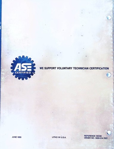 FORD Technical Training STST Electrical Systems Reference Training Book 1988 - Picture 2 of 6